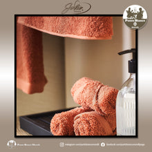 Carica l'immagine nel visualizzatore di Gallery, JOLIE FIRENZE Set asciugamani in spugna per bagno 100% cotone