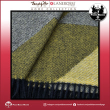 Carica l'immagine nel visualizzatore di Gallery, LANEROSSI ASTICO Plaid in misto lana e cotone riciclato