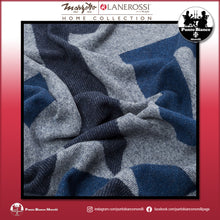 Carica l'immagine nel visualizzatore di Gallery, LANEROSSI ASTICO Plaid in misto lana e cotone riciclato