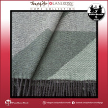 Carica l'immagine nel visualizzatore di Gallery, LANEROSSI ASTICO Plaid in misto lana e cotone riciclato