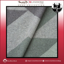 Carica l'immagine nel visualizzatore di Gallery, LANEROSSI ASTICO Plaid in misto lana e cotone riciclato