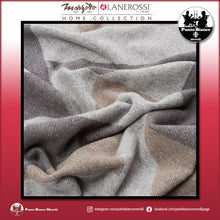 Carica l'immagine nel visualizzatore di Gallery, LANEROSSI ASTICO Plaid in misto lana e cotone riciclato