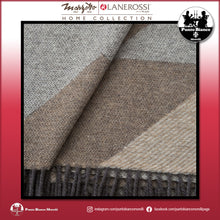 Carica l'immagine nel visualizzatore di Gallery, LANEROSSI ASTICO Plaid in misto lana e cotone riciclato