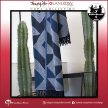 Carica l'immagine nel visualizzatore di Gallery, LANEROSSI ASTICO Plaid in misto lana e cotone riciclato