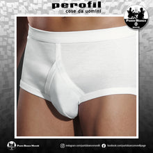 Carica l'immagine nel visualizzatore di Gallery, PEROFIL | APERTO Slip uomo in Filo di Scozia con apertura verticale