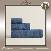 Carica l'immagine nel visualizzatore di Gallery, JOLIE FIRENZE Set asciugamani in spugna per bagno 100% cotone