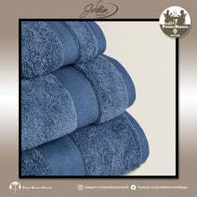 Carica l'immagine nel visualizzatore di Gallery, JOLIE FIRENZE Set asciugamani in spugna per bagno 100% cotone
