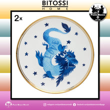 Carica l'immagine nel visualizzatore di Gallery, BITOSSI HOME | Drago Blu - Set 2 piatti frutta o dessert