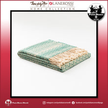 Carica l'immagine nel visualizzatore di Gallery, LANEROSSI FEDAIA Plaid in misto cotone riciclato