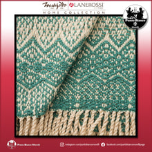 Carica l'immagine nel visualizzatore di Gallery, LANEROSSI FEDAIA Plaid in misto cotone riciclato