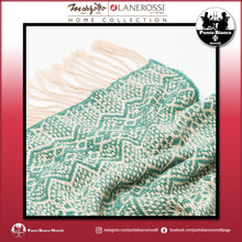 Carica l'immagine nel visualizzatore di Gallery, LANEROSSI FEDAIA Plaid in misto cotone riciclato