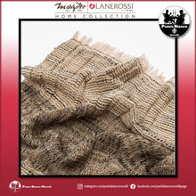 Carica l'immagine nel visualizzatore di Gallery, LANEROSSI FILIGRANA Plaid in misto lana merino