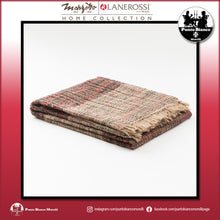 Carica l'immagine nel visualizzatore di Gallery, LANEROSSI FILIGRANA Plaid in misto lana merino