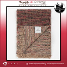 Carica l'immagine nel visualizzatore di Gallery, LANEROSSI FILIGRANA Plaid in misto lana merino