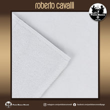 Carica l'immagine nel visualizzatore di Gallery, ROBERTO CAVALLI | MACRO ZEBRAGE Set asciugamani in spugna per bagno