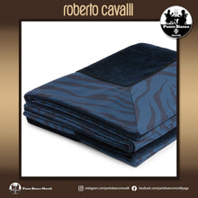 Carica l'immagine nel visualizzatore di Gallery, ROBERTO CAVALLI | MACRO ZEBRAGE Set asciugamani in spugna per bagno