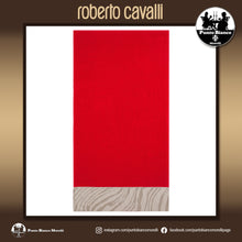 Carica l'immagine nel visualizzatore di Gallery, ROBERTO CAVALLI | MACRO ZEBRAGE Set asciugamani in spugna per bagno