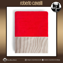 Carica l'immagine nel visualizzatore di Gallery, ROBERTO CAVALLI | MACRO ZEBRAGE Set asciugamani in spugna per bagno