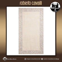 Carica l'immagine nel visualizzatore di Gallery, ROBERTO CAVALLI | MACRO ZEBRAGE Set asciugamani in spugna per bagno