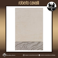 Carica l'immagine nel visualizzatore di Gallery, ROBERTO CAVALLI | MACRO ZEBRAGE Set asciugamani in spugna per bagno