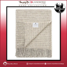 Carica l'immagine nel visualizzatore di Gallery, LANEROSSI BRAIES S Plaid pura lana vergine