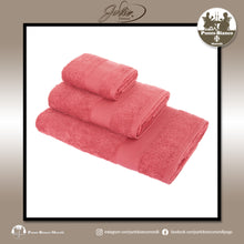 Carica l'immagine nel visualizzatore di Gallery, JOLIE FIRENZE Set asciugamani in spugna per bagno 100% cotone