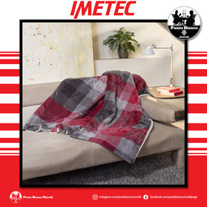 Caldo Plaid Adapto Tartan  cm 160x120 Imetec