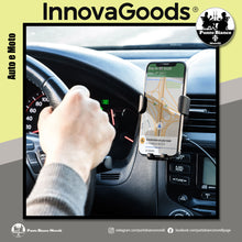 Carica l&#39;immagine nel visualizzatore di Gallery, Supporto per cellulare con caricabatterie wireless per auto Wolder InnovaGoods
