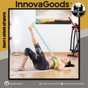 Banda elastica fitness per stretching con manuale per esercizi Stort Innovagoods