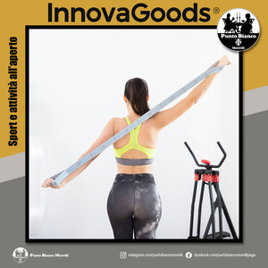 Banda elastica fitness per stretching con manuale per esercizi Stort Innovagoods