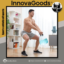 Carica l&#39;immagine nel visualizzatore di Gallery, Kettlebell ad acqua per allenamento fitness con manuale per gli esercizi Fibell InnovaGoods
