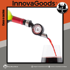 Aeratore per vino con elica e supporto Wimil InnovaGoods