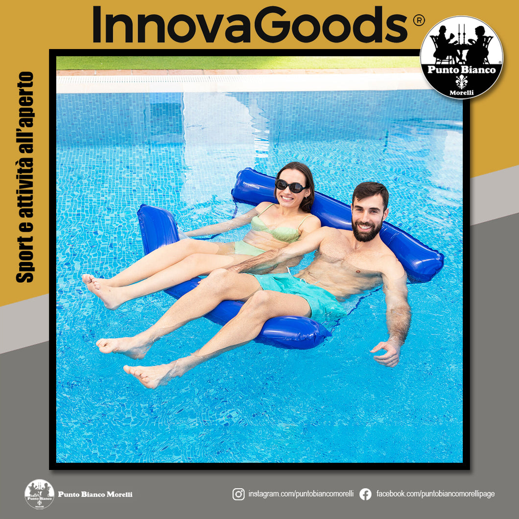 Amaca galleggiante doppia da piscina Twolok InnovaGoods