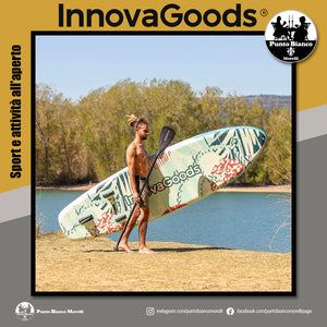 Tavola da paddle surf gonfiabile con accessori Milos InnovaGoods 10' 305 cm