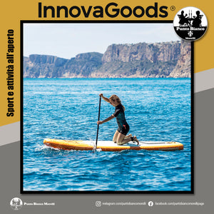 Tavola da paddle surf gonfiabile 2 in 1 con sedile e accessori Siros InnovaGoods 10'5" 320 cm