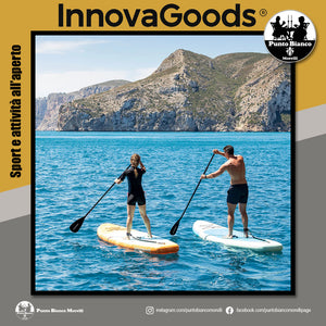 Tavola da paddle surf gonfiabile 2 in 1 con sedile e accessori Siros InnovaGoods 10'5" 320 cm