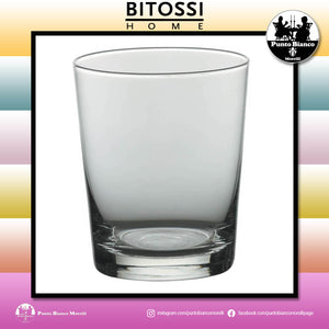 Set 6 bicchieri in vetro per acqua e vino Diseguale Bitossi Home