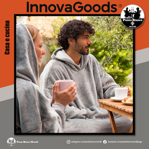 Coperta a felpa oversized con imbottitura in pile Swug InnovaGoods