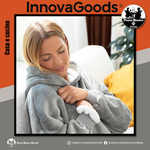 Coperta a felpa oversized con imbottitura in pile Swug InnovaGoods