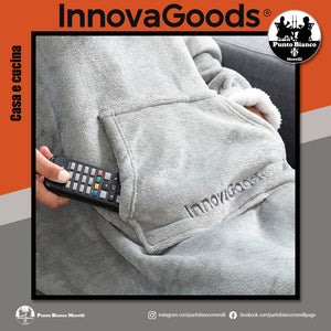 Coperta a felpa oversized con imbottitura in pile Swug InnovaGoods