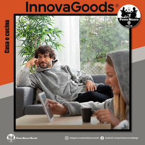 Coperta a felpa oversized con imbottitura in pile Swug InnovaGoods