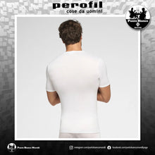 Carica l'immagine nel visualizzatore di Gallery, Maglia intima da uomo manica corta Girocollo in Filo di Scozia Perofil
