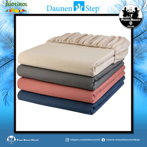 Lenzuolo con angoli elastici jersey di cotone Vivacolor Daunenstep