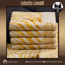 Carica l&#39;immagine nel visualizzatore di Gallery, ROBERTO CAVALLI HOME | ZEB GOLD Set asciugamani in spugna per bagno
