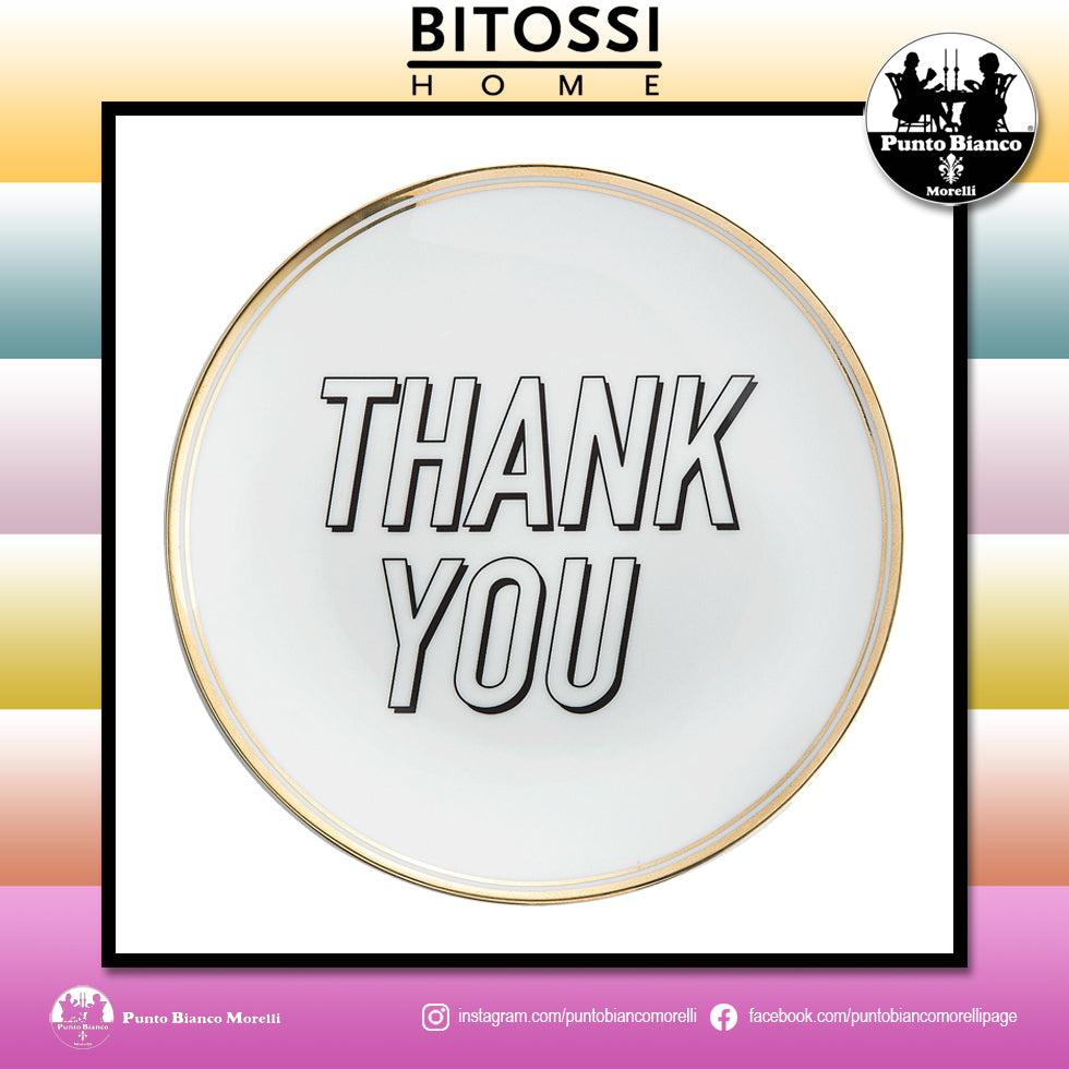 BITOSSI HOME | Thank You - Piatto frutta o dessert