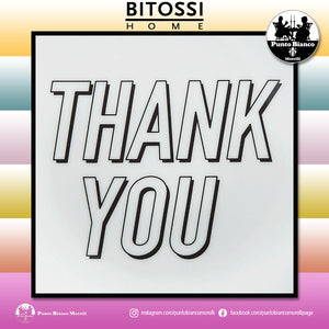 BITOSSI HOME | Thank You - Piatto frutta o dessert