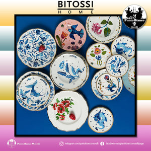 BITOSSI HOME | Floreale - Set 2 piatti fondi