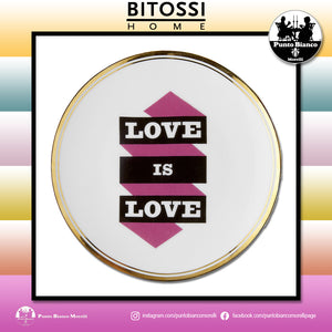 BITOSSI HOME | Love is Love - Piatto frutta o dessert