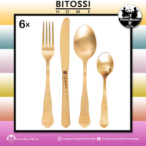 BITOSSI HOME | RETRO' Set 24 posate