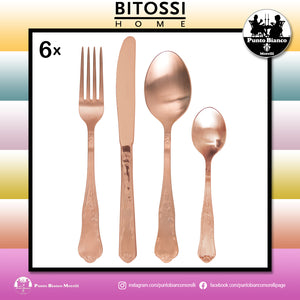 BITOSSI HOME | RETRO' Set 24 posate